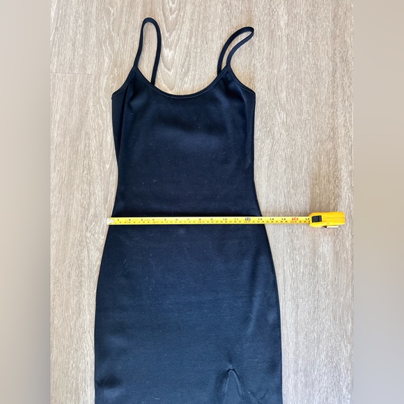 TRIBE KELLEY Ribbed Black Midi Dress | Size M | Soft, Sexy & Stretchy | NWOT - Picture 8 of 10